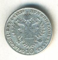 Ausztria 1832A 10Kr Ag "Ferenc" T:2-,3 Austria 1832A 10 Kreuzer Ag "Franz" C:VF,F