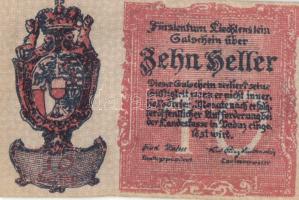 Liechtenstein 1920. 10H T:I Liechtenstein 1920. 10 Heller C:UNC