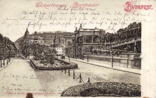 Budapest I. Várkert bazár litho (fl)