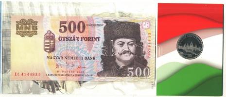 2006. 50Ft "1956-os forradalom" + 500Ft bankjegy "1956-os forradalom" díszcsomag...