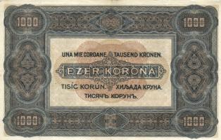 1920. 1000K "Orell Füssli Zürich" T:III/II-