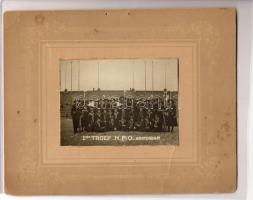 1911. Amszterdami cserkészcsapat fotó / Foto der ersten Pfadfindertruppe in Amsterdam