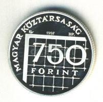1997. 750Ft Ag "Labdarúgó VB" T:PP