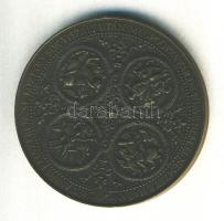 1996. "Millecentenárium" Br emlékérem (42mm) dísztokban T:2