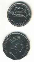 Fidzsi-szigetek 1996. 50c T:2 + Komori-szigetek 1999. 100Fr T:2
Fiji Islands 1996. 50 cents C:XF + C...