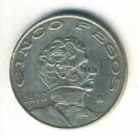 Mexikó 1976. 5P T:2-
Mexico 1976. 5 Pesos C:VF