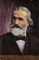 Verdi, Wiener Künstlerkarte, artist signed (EB)