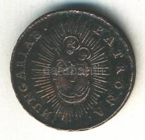 1763. Rézdénár "Mária Terézia" (zárt korona) T:2-