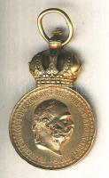 1914-1916. "Bronz Katonai Érdemérem" kitüntetés mellszalag nélkül T:2 Hungary 1914-1916. Medal for Military Merit "Signum Laudis" without ribbon C:XF