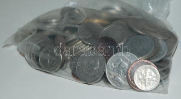 0,8kg vegyes világpénz T:vegyes