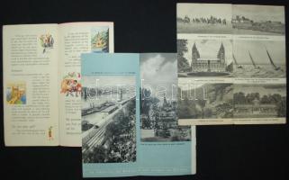 cca 1935 Magyarország: 3 db utazási prospektus. / 
3 tourist guides