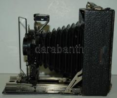 1930-1941 Gomz Fotokor-1 harmonikás fényképezőgép Industar-2 f=4,5/13,5 objektívvel / 
Vintage plate...