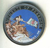 Libéria 2001. 10$ "Szabadság pillanatai-Magyar szabadságharc 1848-49." multicolor T:PP Liberia 2001. 10 Dollars "Moments of Freedom-Hungarian war of independence 1848-49." multicolor C:PP