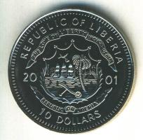 Libéria 2001. 10$ "Szabadság pillanatai-Gandhi 1869-1948." multicolor T:PP Liberia 2001. 10 Dollars "Moments of Freedom-Gandhi's life 1869-1948." multicolor C:PP