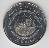 Libéria 2004. 10$ "Szabadság pillanatai-Az algériai függetlenségi felkelés 1954." multicol...