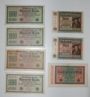 Vegyes bankjegy gyűjtemény igényes gyűrűs bankjegy berakóban, több mint 100db átnézetlen többféle papírpénzzel, közte jobb darabokkal! T:I-III