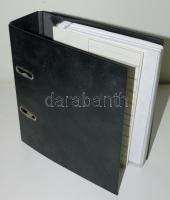 Gyűrűs berakó bankjegyek vagy levelek, képeslapok tárolására, lapokkal jó állapotban