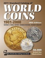Krause-Cuhaj-Michael / 2011 Standard Catalog of World Coins 1901-2000. 38th Edition új állapotban