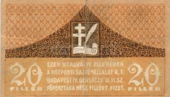 1916-1921. 7db különféle szükségpénz magyar, német, orosz, szerb és olasz T:II-III-