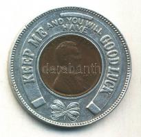 Amerikai Egyesült Allamok 1937. 1c "Spórolj dollárokat, ne csak centeket" szerencsezseton ...