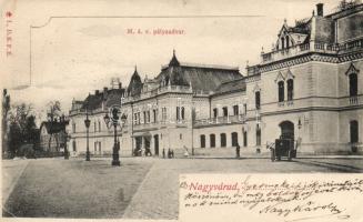 Nagyvárad railway station (EK)