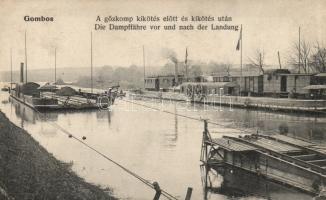 Gombos ferry, locomotive