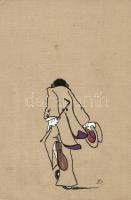 Black gentleman, hand-made