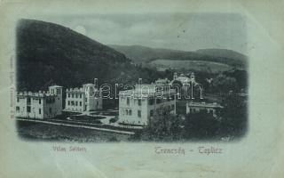 Trencsénteplic villas