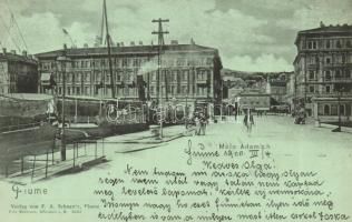 Fiume port, Molo Adamich