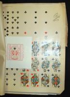 1900 Pénzügyigazgatóság gyártási engedély és mellékelt kártya és csomagolás minta casino whist kárty...