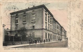 Sumperk, Mährisch Schönberg military barracks