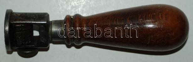 Rakamaz MÁV feliratú vasúti bélyegző / railway seal