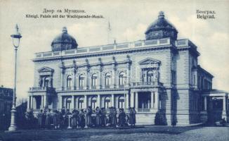 Belgrade Royal Palace, brass band