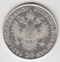 Ausztria 1831A 20Kr Ag I.Ferenc T:2
Austria 1831A 20 Kreuzer Ag "Franz I" C:XF