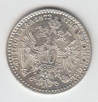 Ausztria 1872. 10Kr Ag T:2
Austria 1872. 10 Kreutzer Ag C:XF