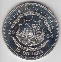 Libéria 2004. 10$ "Szabadság pillanatai-Simón Bolívar felszabadító harca 1819." multicolor...