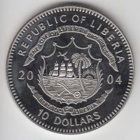 Libéria 2004. 10$ "Szabadság pillanatai-A nándorfehérvári ütközet 1456." multicolor T:PP 
...