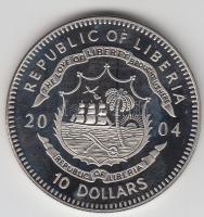 Libéria 2004. 10$ "Szabadság pillanatai-Teréz anya (Nobel-békedíj) 1979." multicolor T:PP ...
