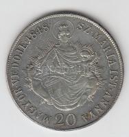 1848KB 20Kr Ag "V. Ferdinánd" T:2