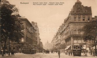 Budapest V. Kossuth Lajos utca, villamos
