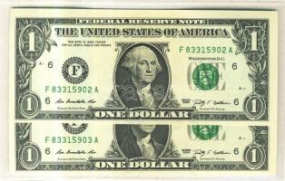 USA 1995. 1$ "E" (2x) + 2006. 1$ "D" (2x) + 2009. 1$ "E" (2x) + 1$ &qu...