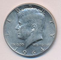 Amerikai Egyesült Államok 1964. 1/2$ Ag "Kennedy" T:2
USA 1964. 1/2 Dollar Ag "Kenned...