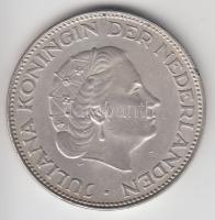 Hollandia 1966. 2 1/2G Ag "Julianna" T:2 Netherlands 1966. 2 1/2 Gulden Ag "Juliana" C:XF