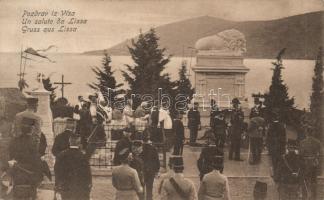 Vis, Lissa navy monument inauguration