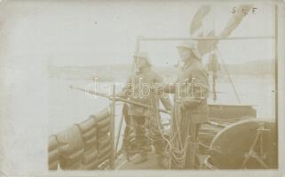 On the board of a ship, photo (EK)