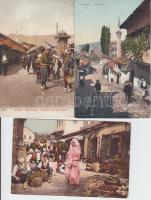 3 db boszniai folklór lap