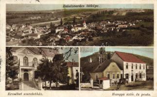 Balatonarács Hangya, posta, Erzsébet szeretetház