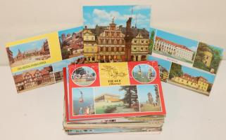 NDK 137 db modern megíratlan, nagyrészt színes városképes lap