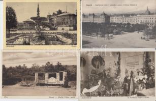 11 db régi képeslap a történelmi Magyarország területéről