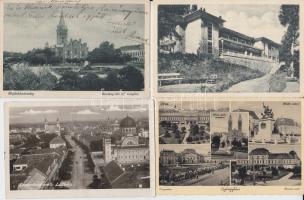 10 db régi képeslap a történelmi Magyarország területéről